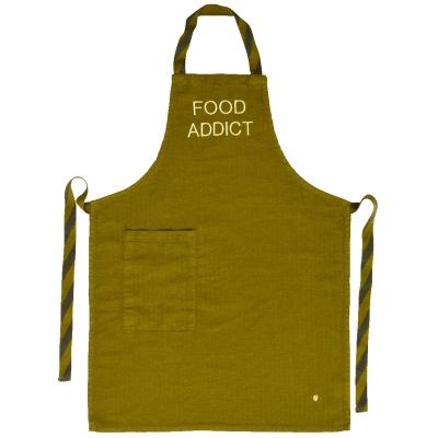 Davantal infantil Les Cerises Food Addict kaki