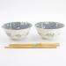 Set regal 2 bols Tayo Fujisakura Gray blue 15 cm