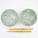 Set regal 2 bols Tayo Fujisakura Green 15 cm