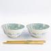 Set regal 2 bols Tayo Fujisakura Green 15 cm