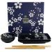 Set presentaci sushi Safates Cobalt Blue 6 p
