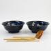 Set regal 2 bols Ramen Sakura cobalt blue 21 cm