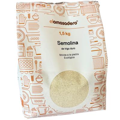 Semolina ecolgica El Amasadero 1,5 kg