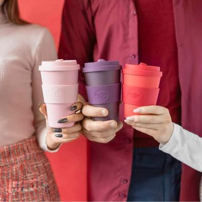 Tassa amb tapa Ecoffee PLA 400 ml Aloha