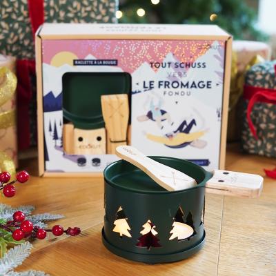 Set regal 2x Raclette Tout shuss vert