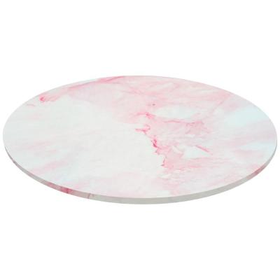 Base pastissos rodona 30 cm Marbre rosa