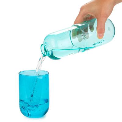 Ampolla amb Got aigua P�ldora 550 ml vidre