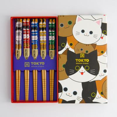 5 parells bastonets japonesos Cats