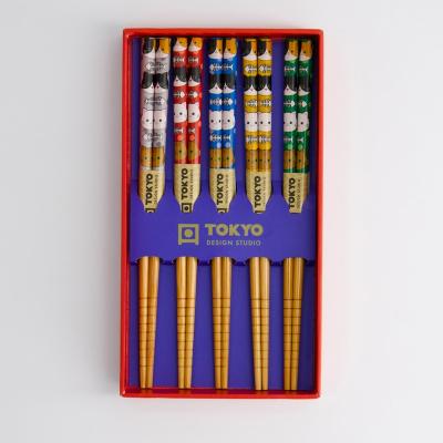 5 parells bastonets japonesos Cats