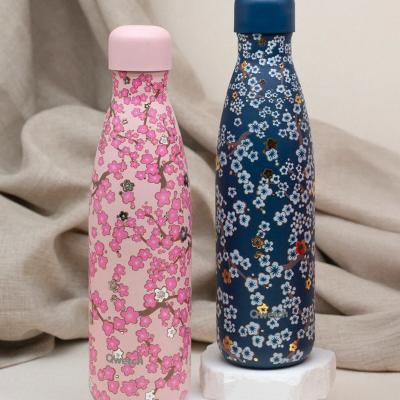 Ampolla t�rmica Qwetch Flowers 500 ml rose