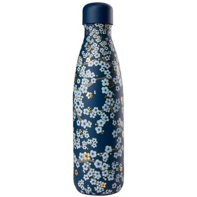 Ampolla t�rmica Qwetch Flowers 500 ml bleu