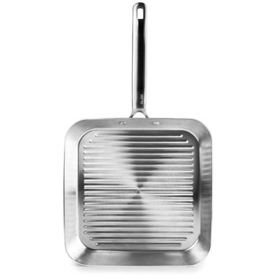 Grill ondulat acer 5-ply capa 24x24 cm