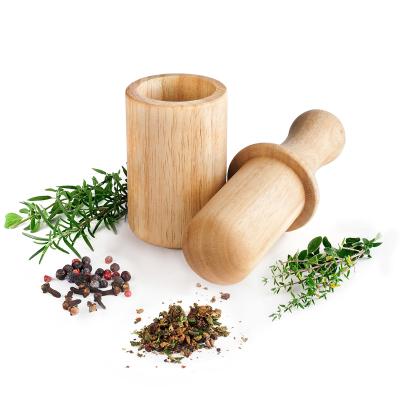 Morter per a esp�cies i llavors fusta
