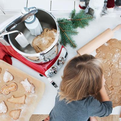 Amassadora Ankarsrum original vermella