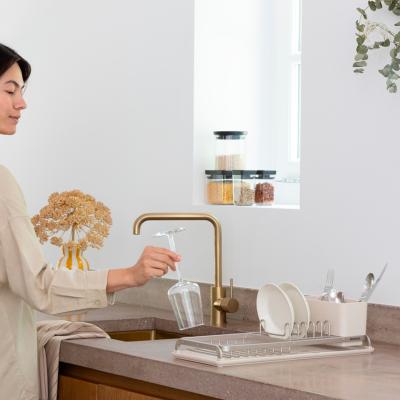 Escorreplats compacte Sinkside Brabantia soft beig