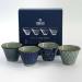 Set 4 tassa caf� Mashiko assortida 200 ml