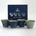 Set 4 tassa caf� Mashiko assortida 200 ml