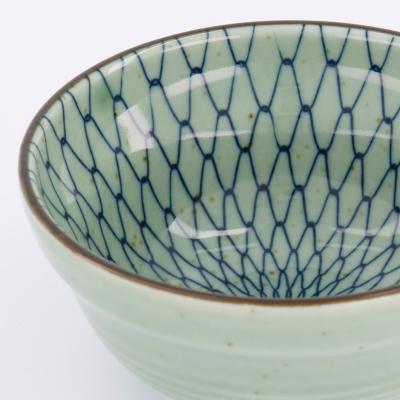 Bol salses Mashiko Xarxa pesca 9,5 cm