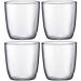 4x gots bodum Kvadrant aigua 350 ml