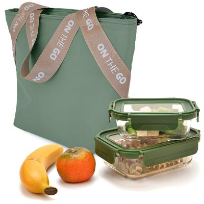 Carmanyola t�rmica Tote On the Go 3,7 L Musgo