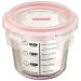 Pot vidre amb mesures i tapa Baby bowl rod� 200 ml