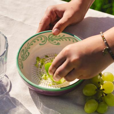 Plat ratllador Esmeralda mitj� 15 cm