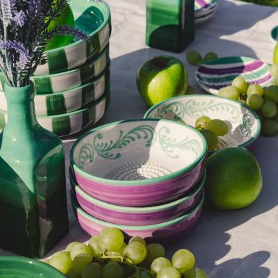 Plat ratllador Esmeralda mitj� 15 cm