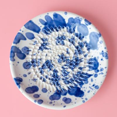 Plat ratllador Persia blau petit 12,5 cm