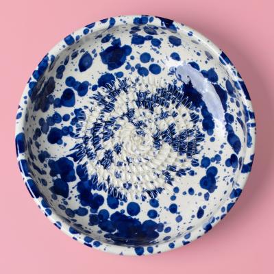 Plat ratllador Persia blau gran 19 cm