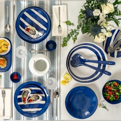 Coberts per amanida Guzzini Riviera blau