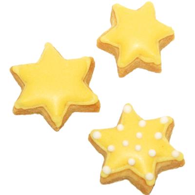 Set 3 tallagaletes estrella 4-5-6,5 cm