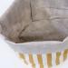 Panera gran lli-cot� 17x18 cm Squares mostassa