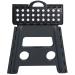 Taburet plegable 36x30x 32 cm h negre