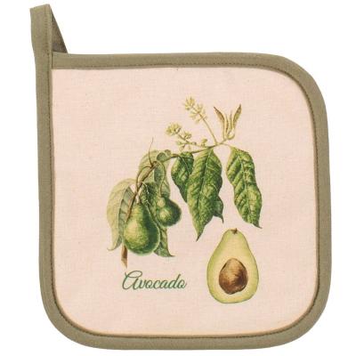 Set 2 protectors de cuina 100% cot� Viva avocado