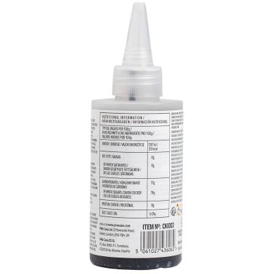 Tub glacejat per galetes PME 120 g negre