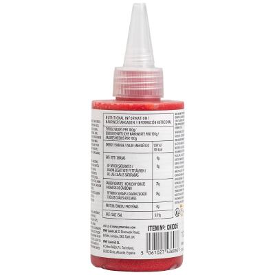 Tub glacejat per galetes PME 120 g vermell