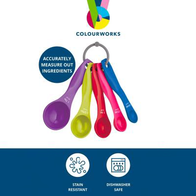 Joc 5 culleres mesuradores Colors