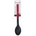 Cullera cuinar nylon 34 cm vermell