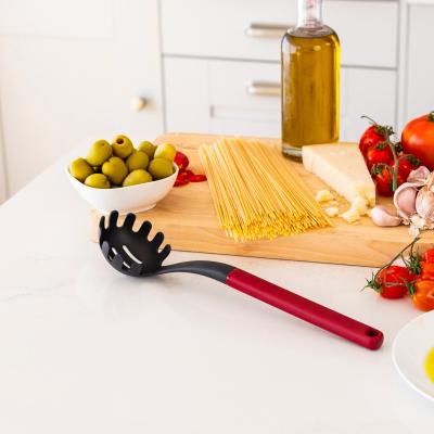 Cullera Pasta Server nylon 34 cm vermell