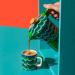 Tassa espresso 120 ml Cyan tides blue