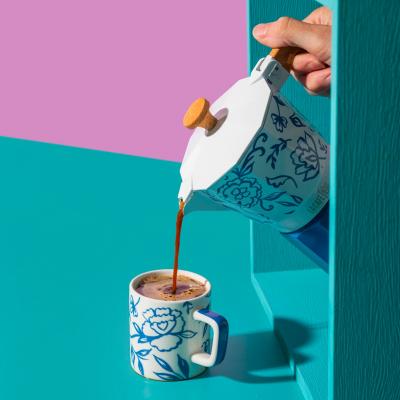 Tassa espresso 120 ml Floral white