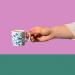 Tassa espresso 120 ml Floral white