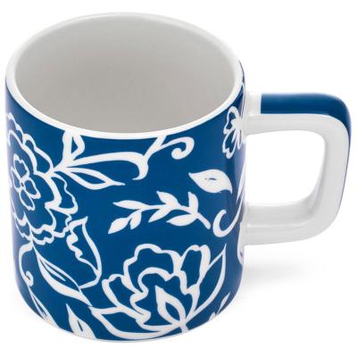 Tassa espresso 120 ml Floral blue