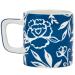 Tassa espresso 120 ml Floral blue