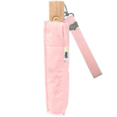Paraigua plegable autom�tic antivent Strap rose