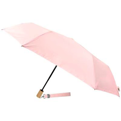 Paraigua plegable autom�tic antivent Strap rose