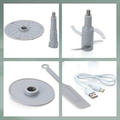 Picadora chopper el�ctrica USB 3 en 1 vidre