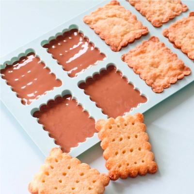Motllo silicona Biscuit Galeta 8 cav.