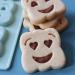 Motllo silicona Biscuit Kawai Cookie 8 cav.