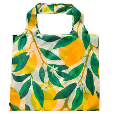 Bossa compra plegable reciclada Lemon